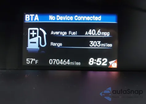 2013 Honda Civic Hybrid из США, поврежденный, VIN 19XFB4F26DE001056